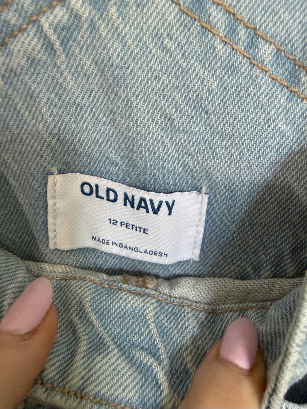 Old Navy Light Blue Denim Overalls Jumpsuit - Picture 2 of 6